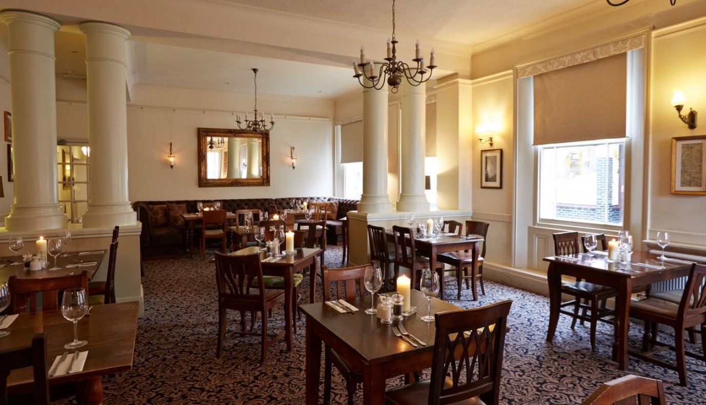 George Hotel By Greene King Inns Huntingdon Restaurace fotografie